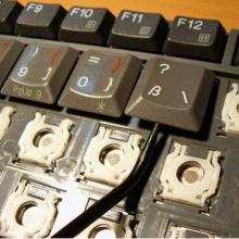 Как разобрать клавиатуру на ноутбуке Asus